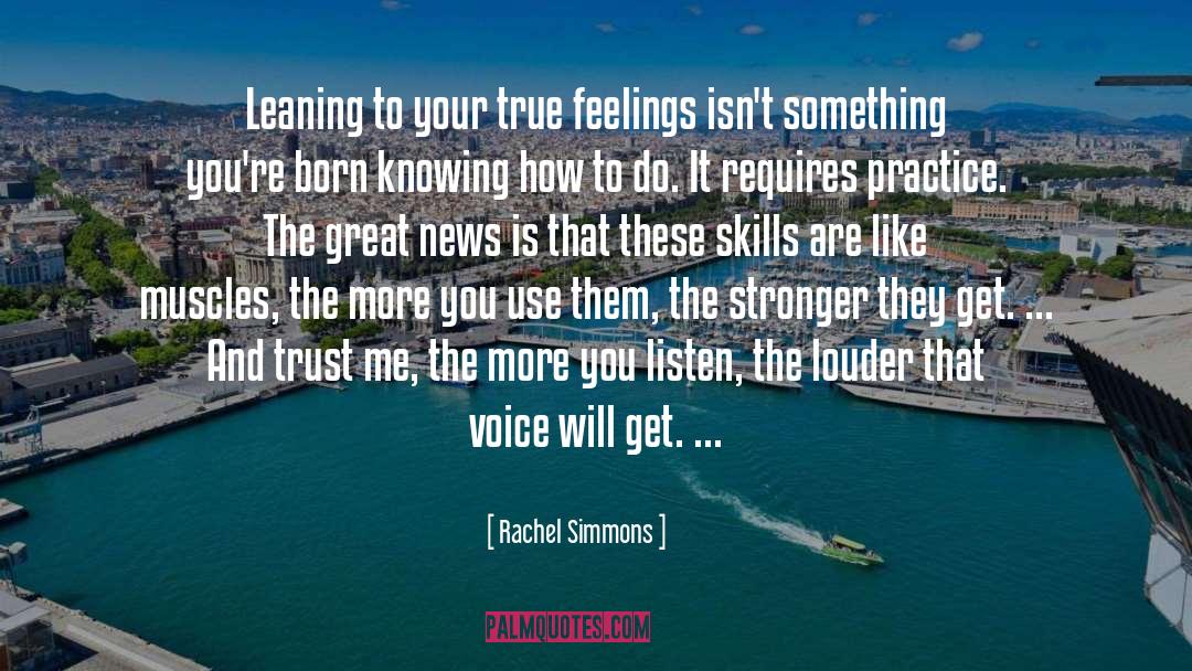 Great News quotes by Rachel Simmons