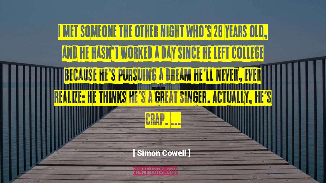 Great Night quotes by Simon Cowell