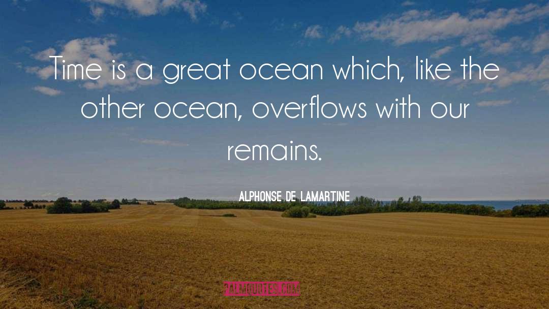 Great Ocean quotes by Alphonse De Lamartine