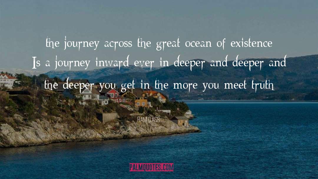 Great Ocean quotes by Ram Dass