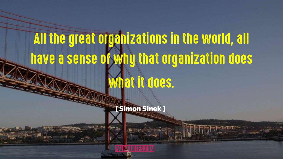 Great Organizations quotes by Simon Sinek