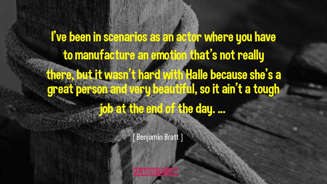 Great Party quotes by Benjamin Bratt