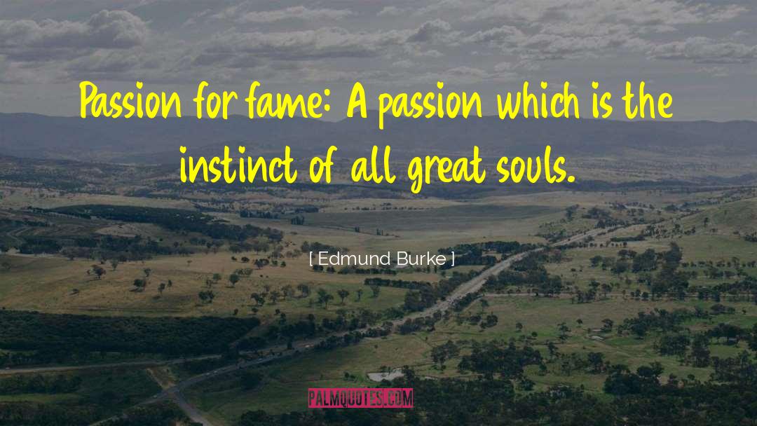 Great Passion quotes by Edmund Burke