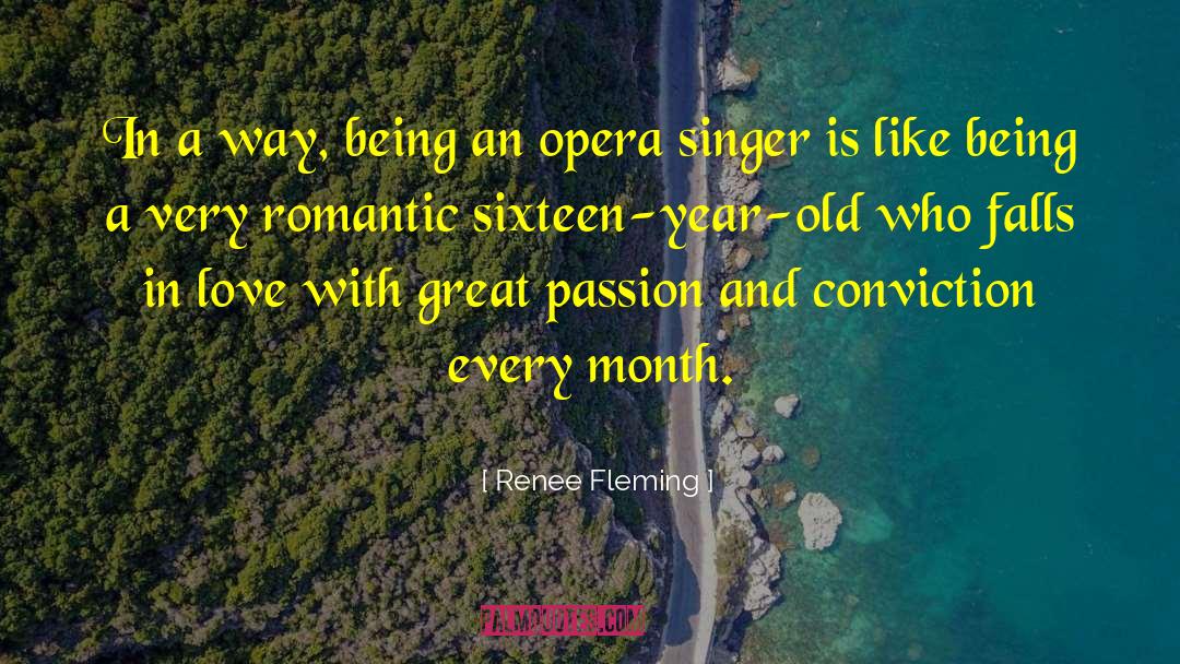 Great Passion quotes by Renee Fleming