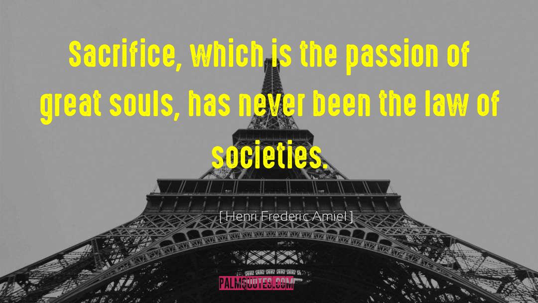 Great Passion quotes by Henri Frederic Amiel