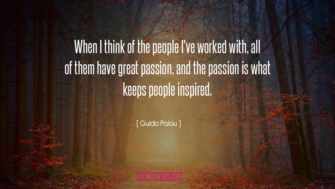 Great Passion quotes by Guido Palau