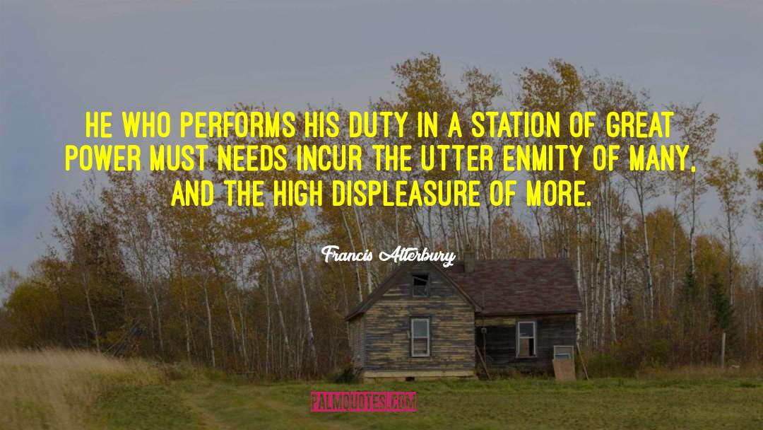 Great Performance quotes by Francis Atterbury