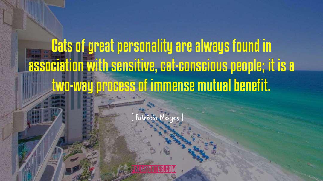 Great Personality quotes by Patricia Moyes