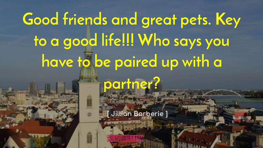 Great Pet quotes by Jillian Barberie