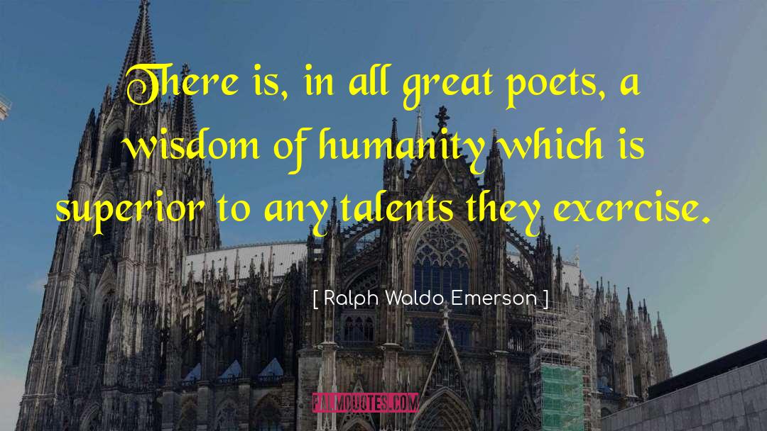 Great Poet quotes by Ralph Waldo Emerson