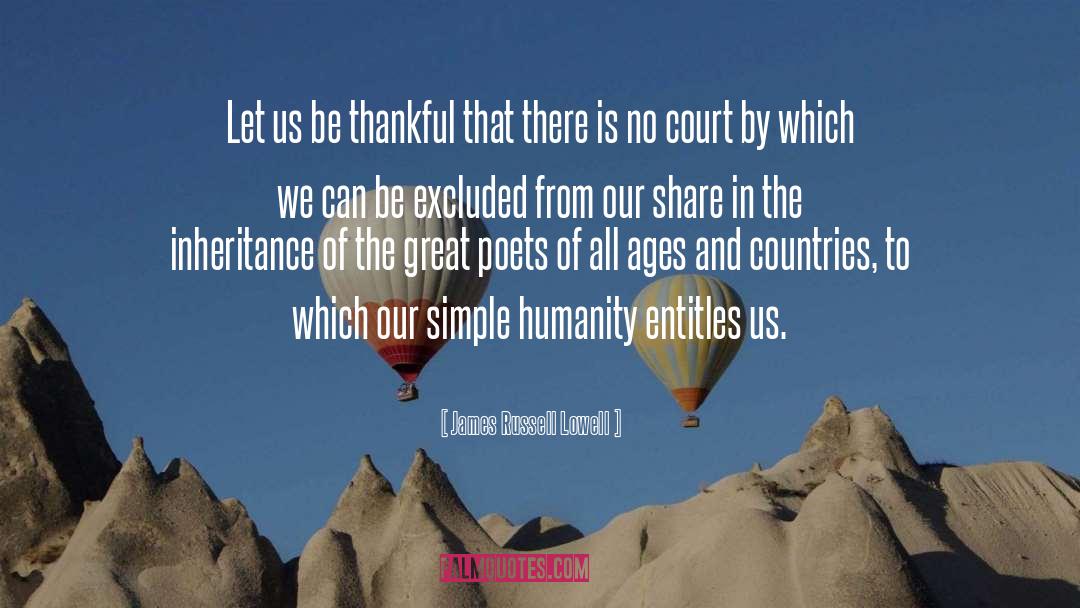 Great Poet quotes by James Russell Lowell