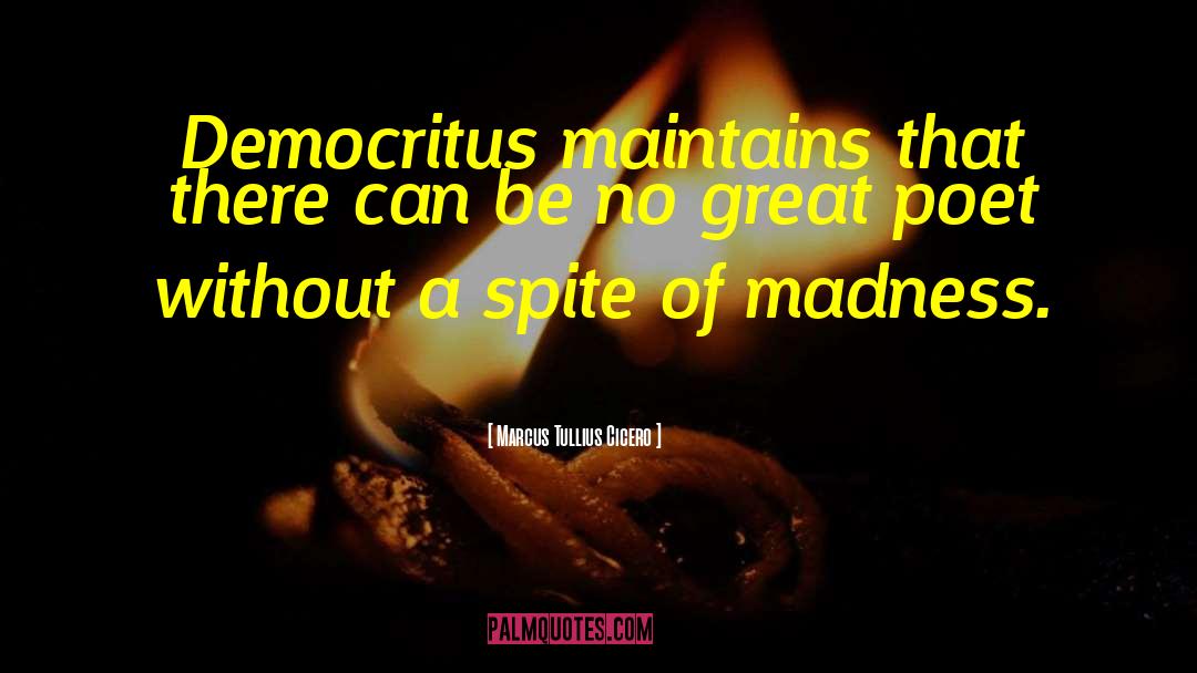 Great Poet quotes by Marcus Tullius Cicero