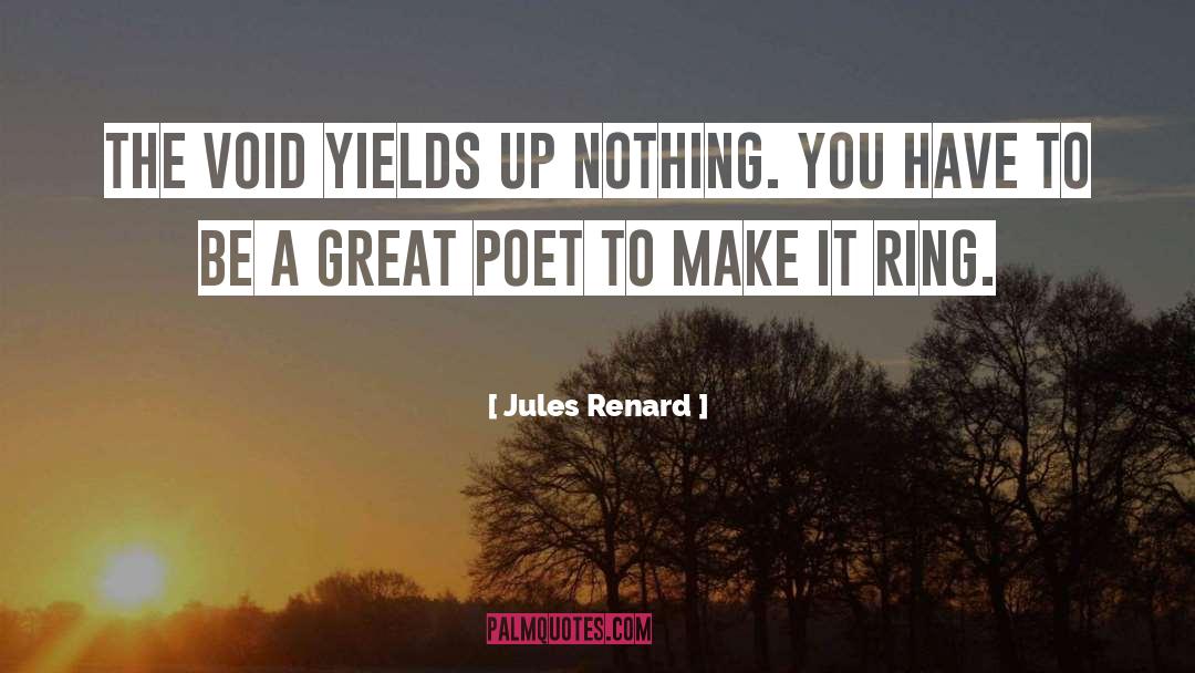 Great Poet quotes by Jules Renard