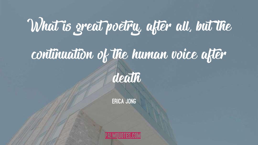 Great Poetry quotes by Erica Jong