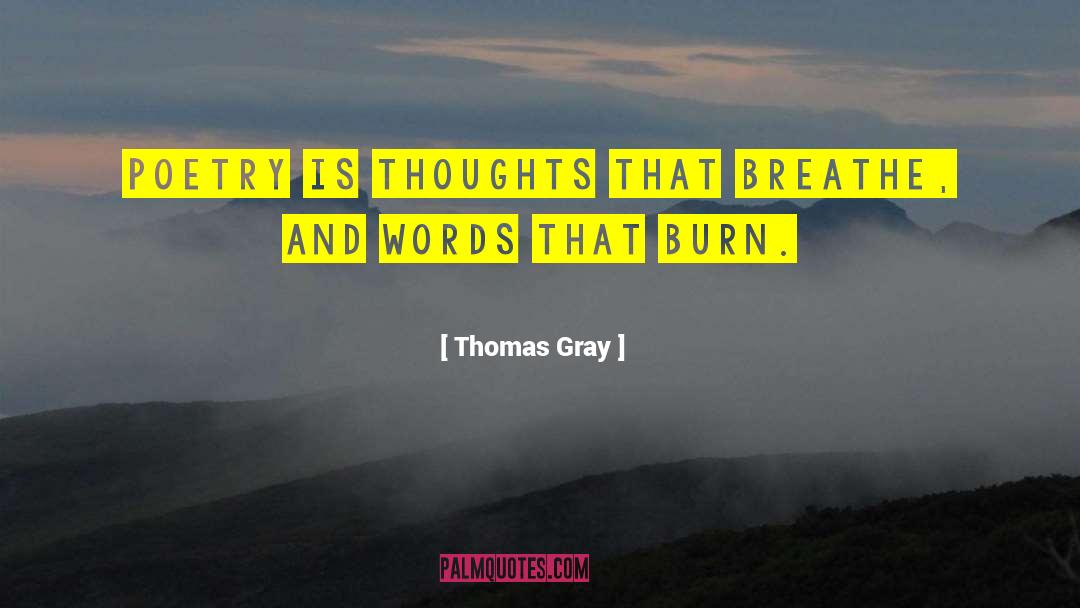 Great Poetry quotes by Thomas Gray