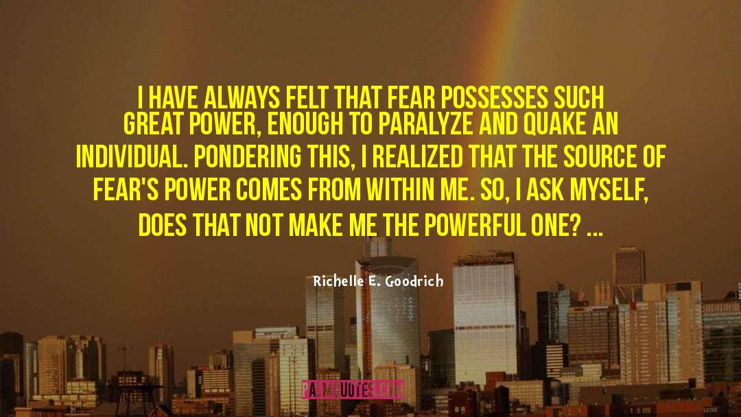 Great Power quotes by Richelle E. Goodrich