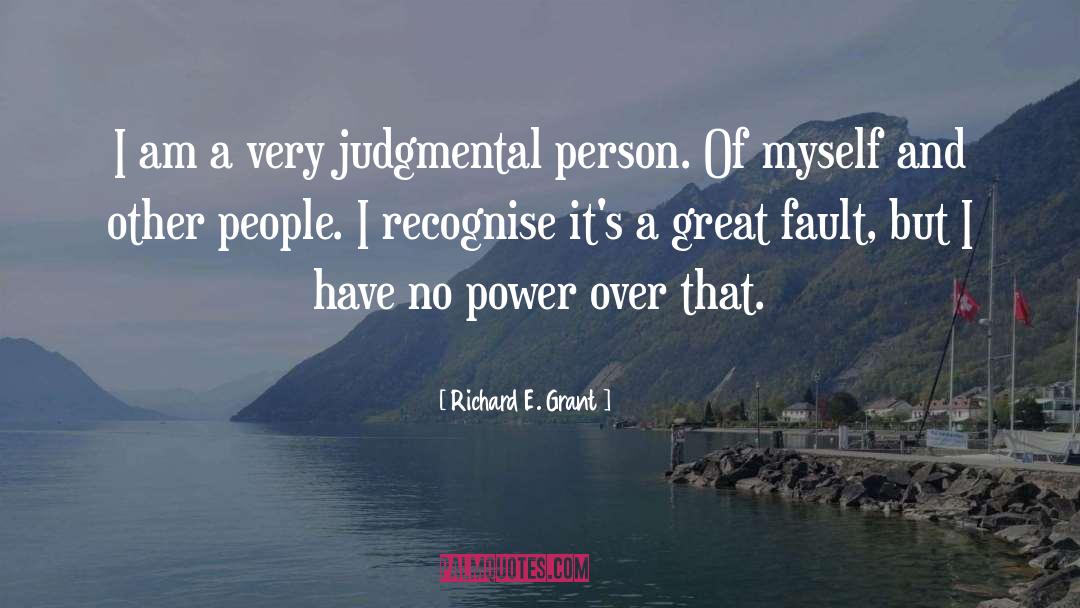 Great Power quotes by Richard E. Grant