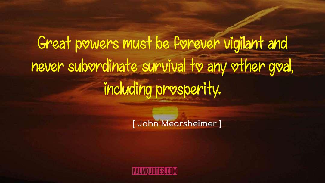 Great Powers quotes by John Mearsheimer