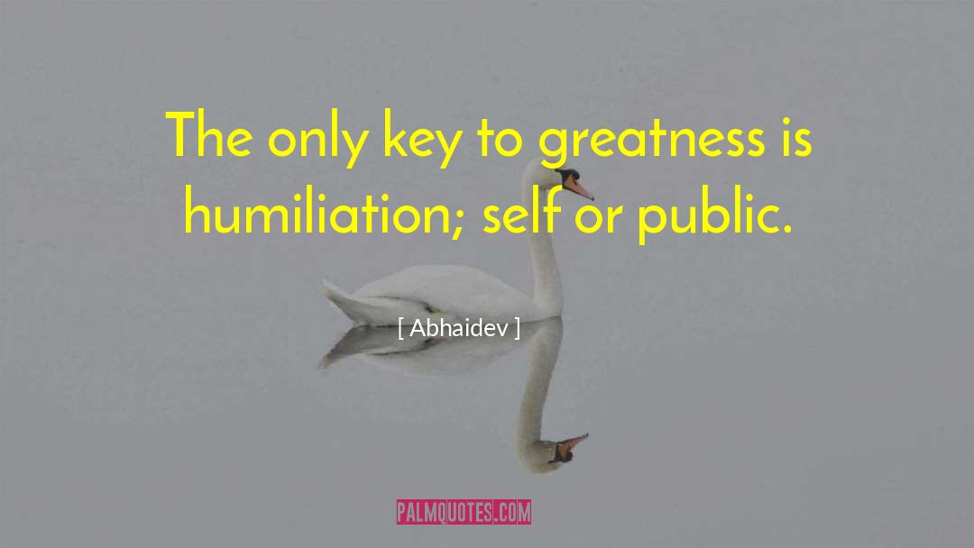 Great Public Power quotes by Abhaidev