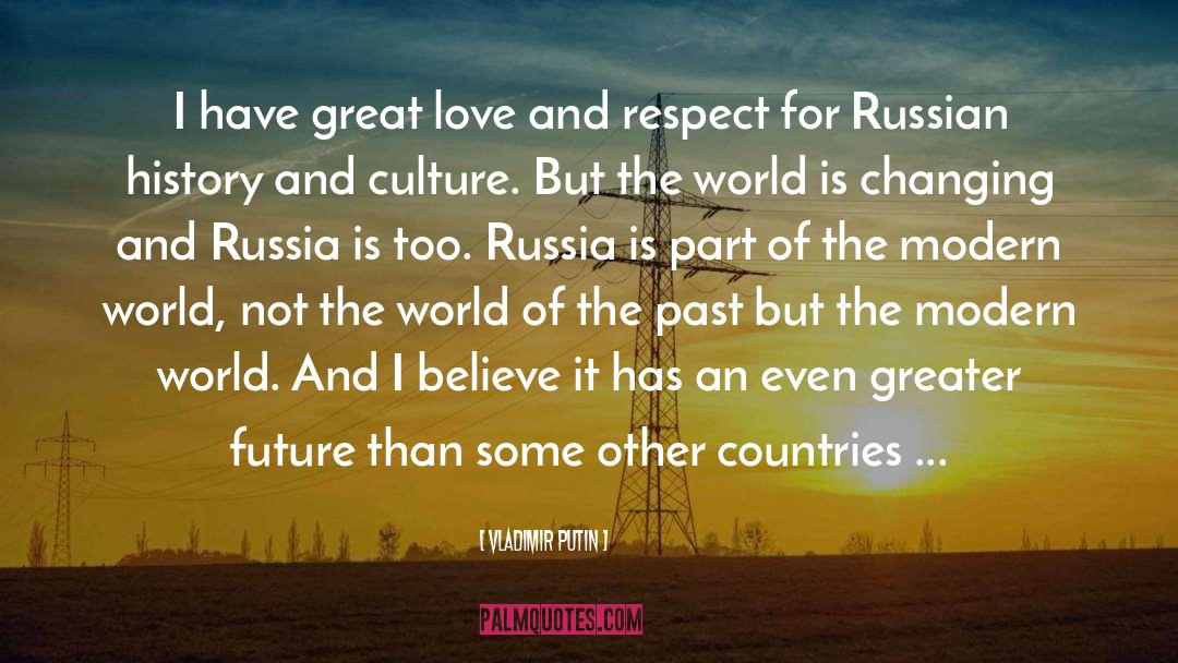 Great Race quotes by Vladimir Putin