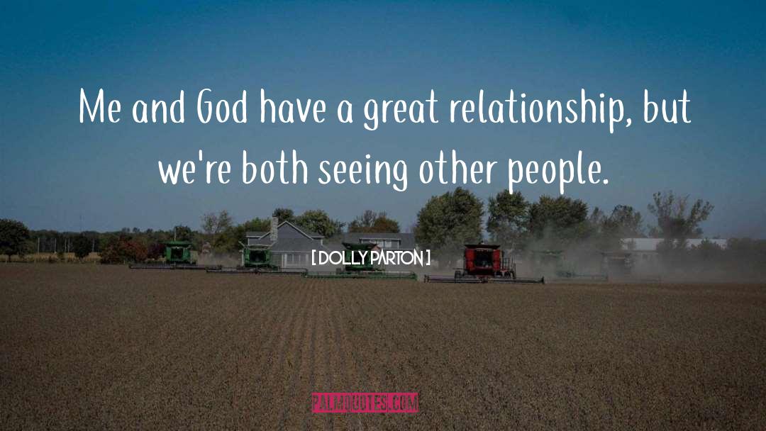 Great Relationship quotes by Dolly Parton