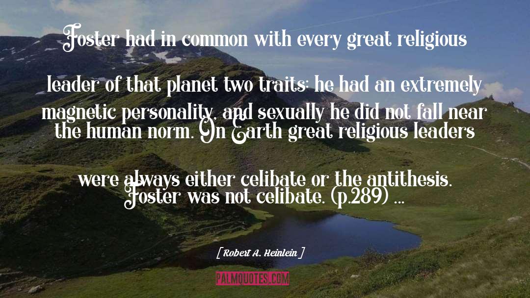 Great Religious quotes by Robert A. Heinlein