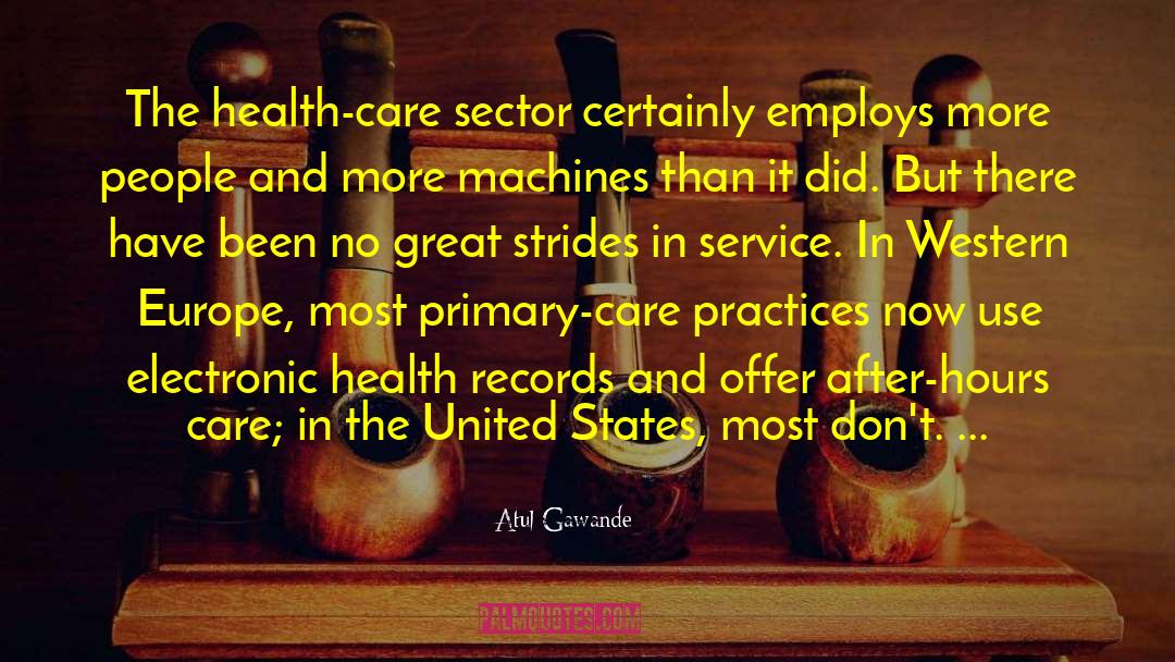 Great Restaurant Service quotes by Atul Gawande