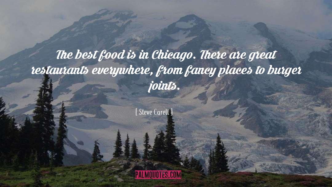 Great Restaurants quotes by Steve Carell
