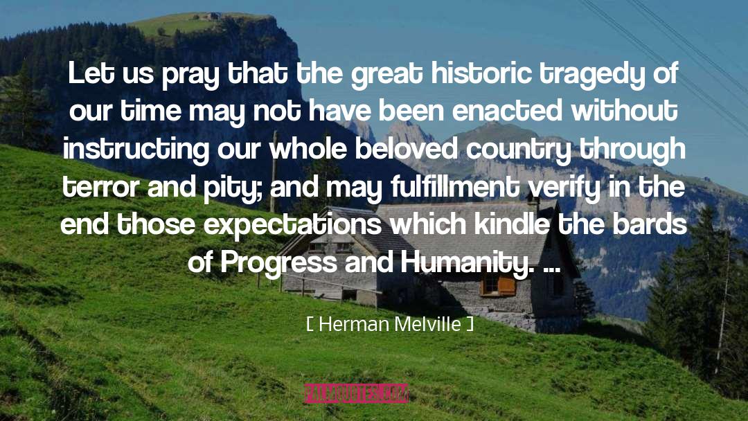 Great Running quotes by Herman Melville