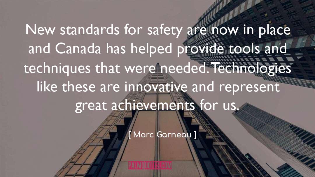 Great Safety quotes by Marc Garneau