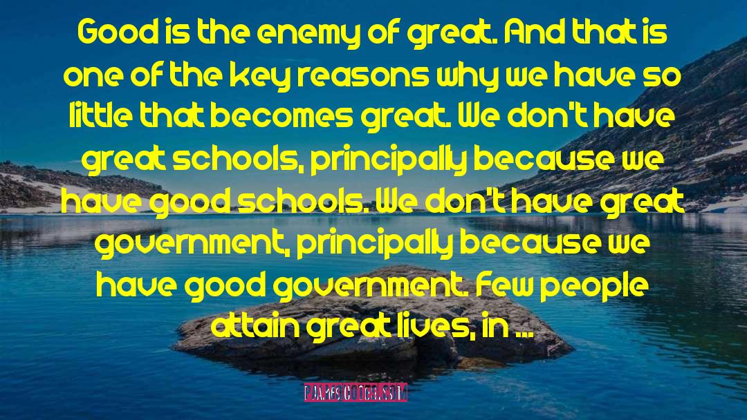 Great Schools quotes by James C. Collins