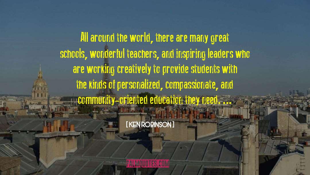 Great Schools quotes by Ken Robinson