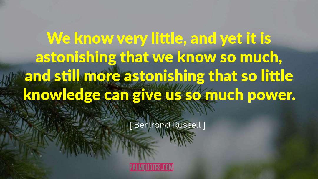 Great Science quotes by Bertrand Russell