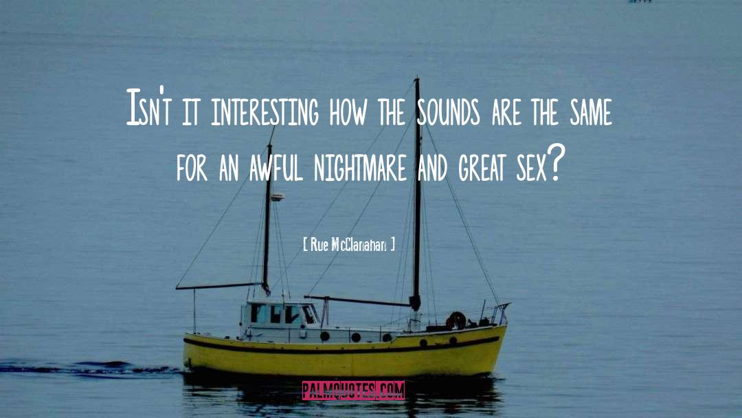 Great Sex quotes by Rue McClanahan