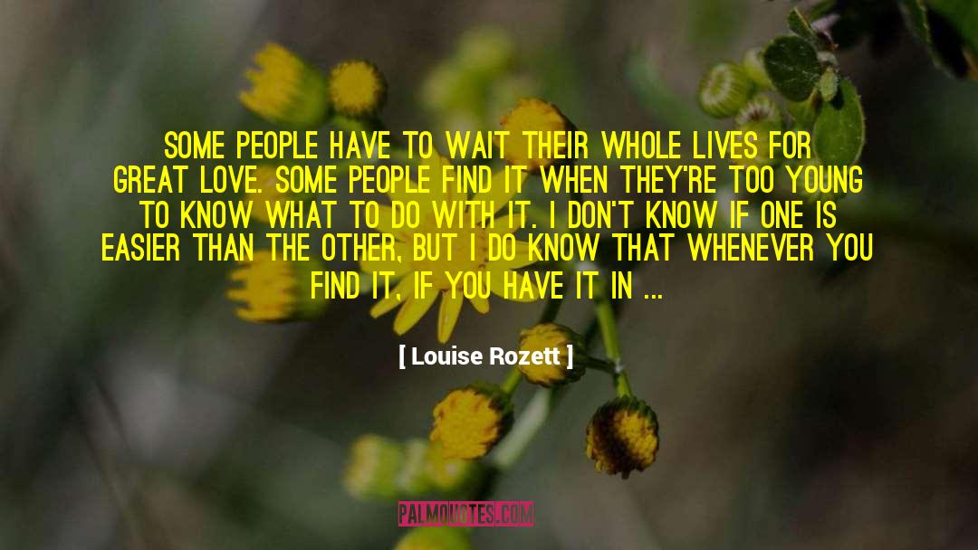 Great Simile quotes by Louise Rozett