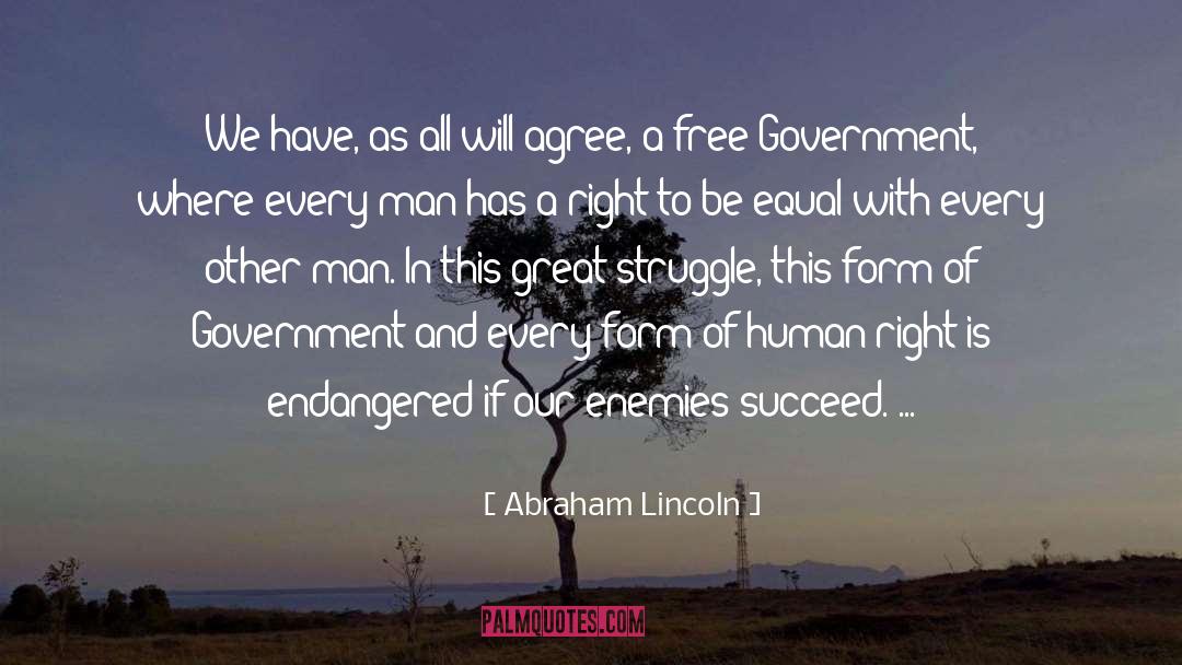 Great Simile quotes by Abraham Lincoln