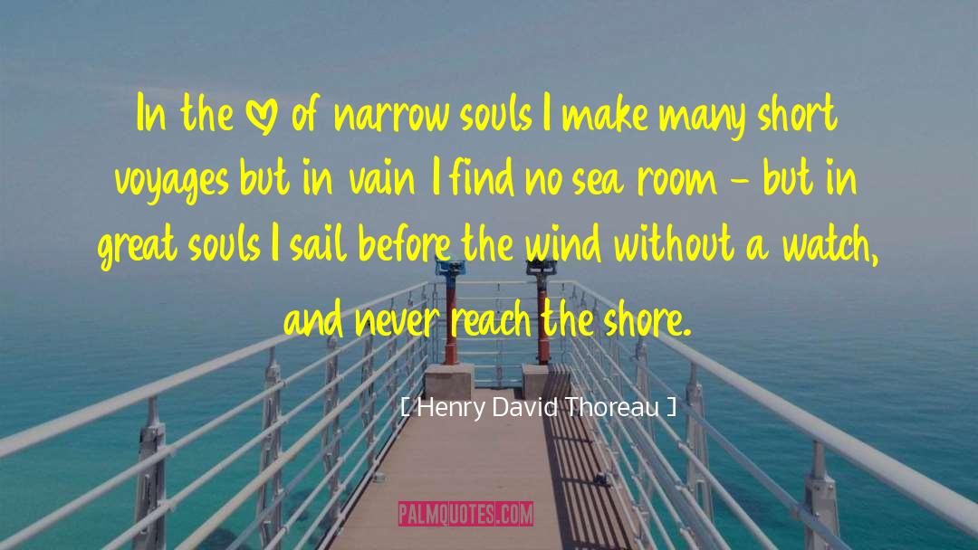 Great Souls quotes by Henry David Thoreau