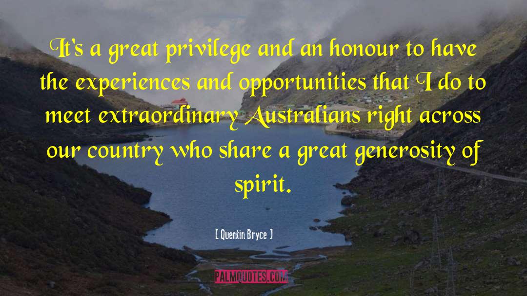 Great Spirit quotes by Quentin Bryce