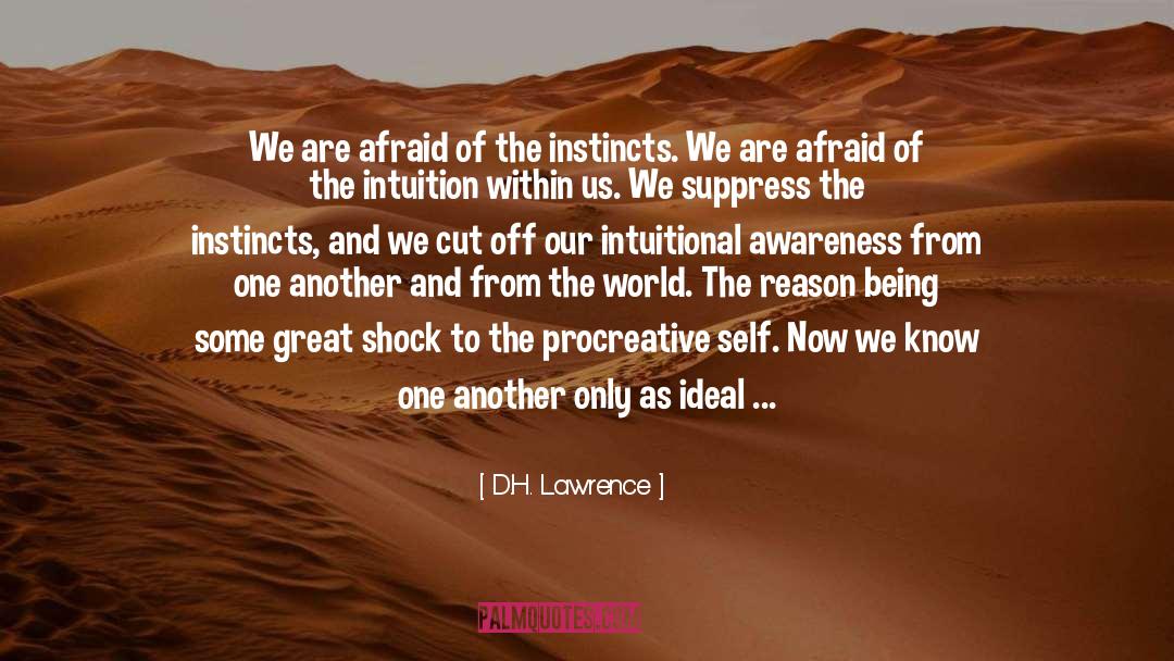 Great Spiritual quotes by D.H. Lawrence
