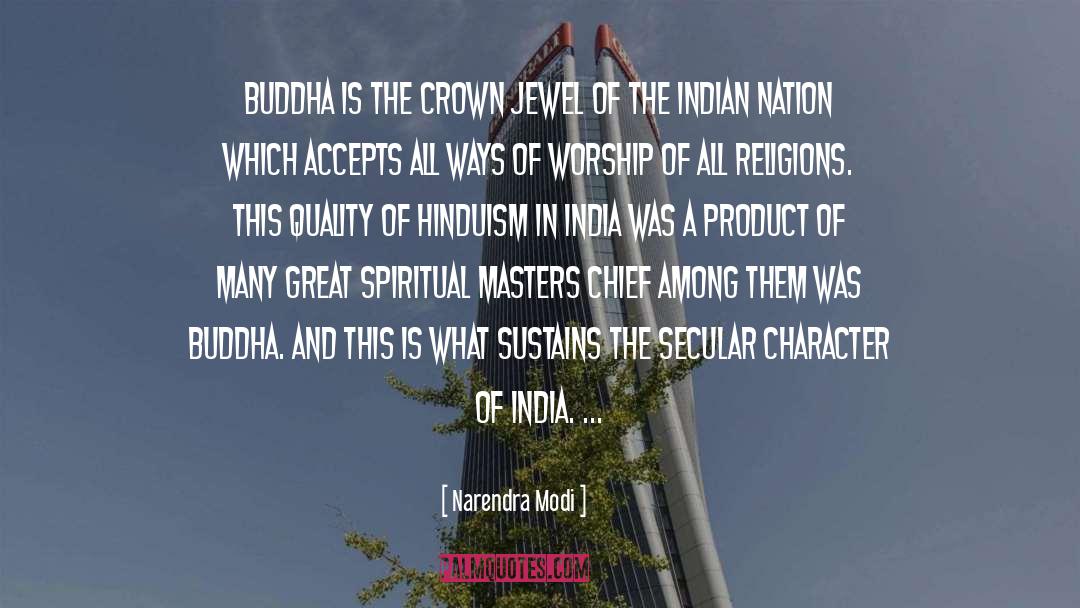 Great Spiritual quotes by Narendra Modi