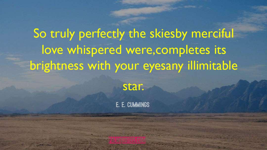 Great Star quotes by E. E. Cummings