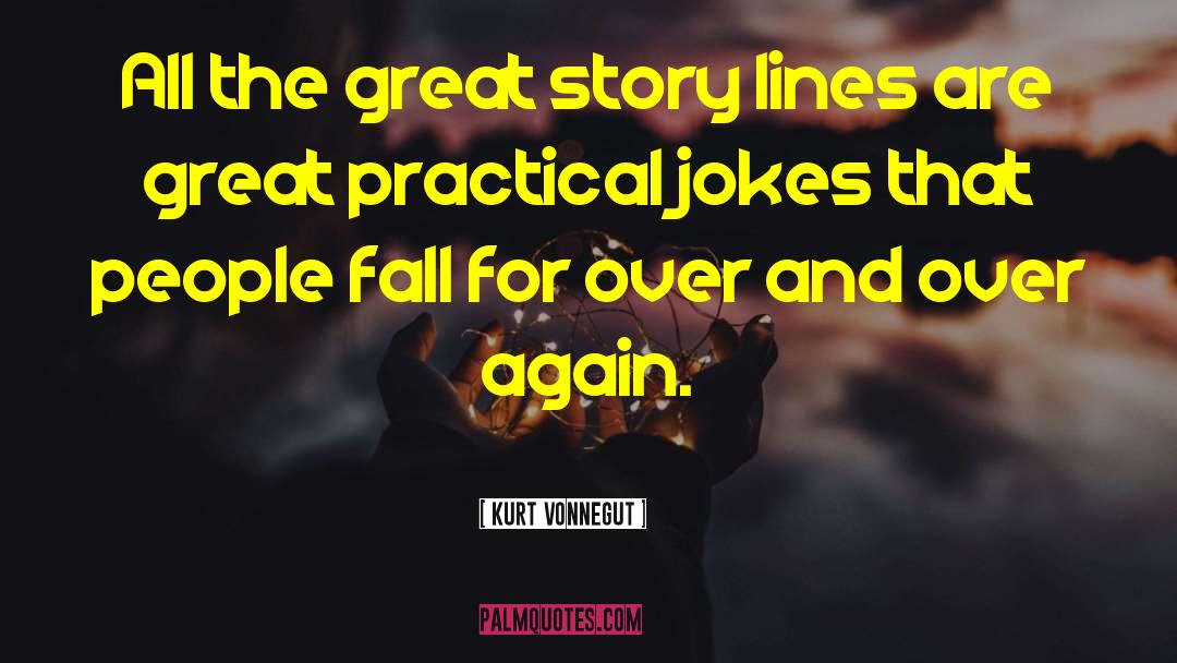 Great Story quotes by Kurt Vonnegut