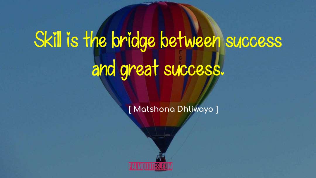 Great Success quotes by Matshona Dhliwayo