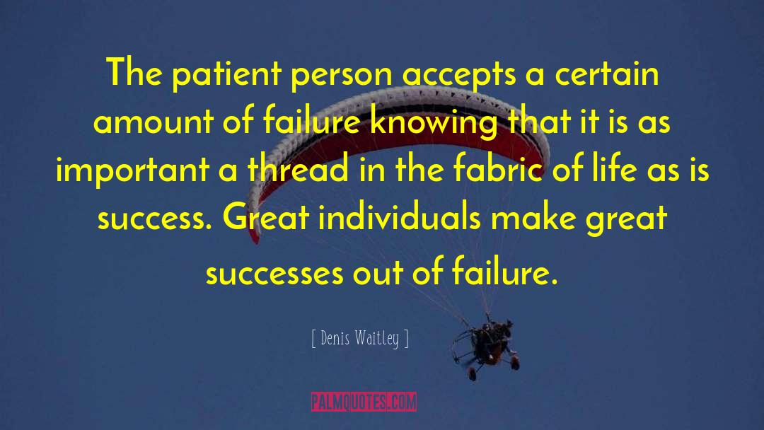 Great Success quotes by Denis Waitley