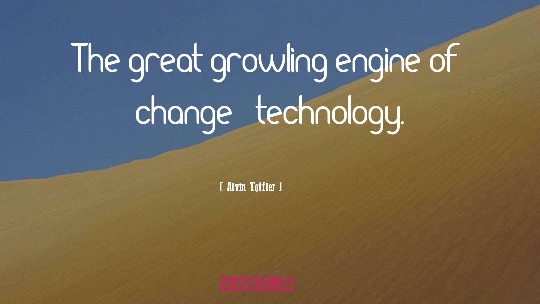 Great Technology quotes by Alvin Toffler