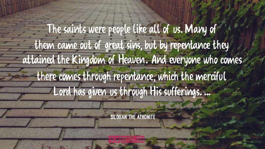 Great Thinker quotes by Silouan The Athonite