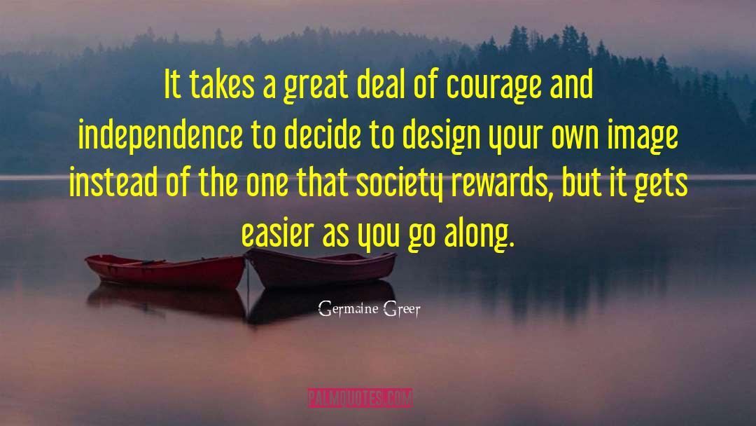 Great Thinker quotes by Germaine Greer