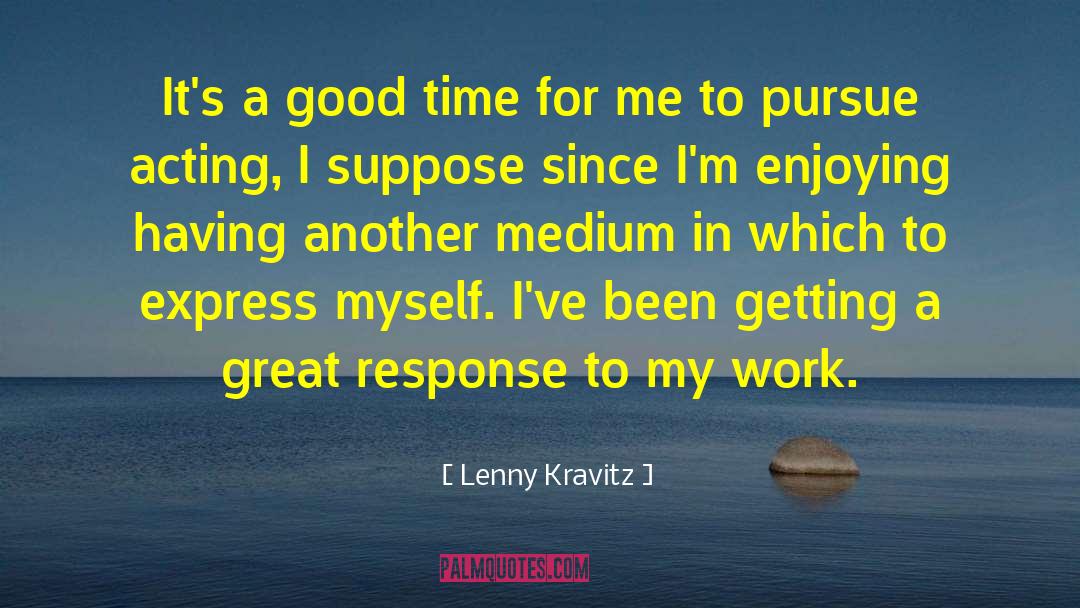 Great Thinker quotes by Lenny Kravitz