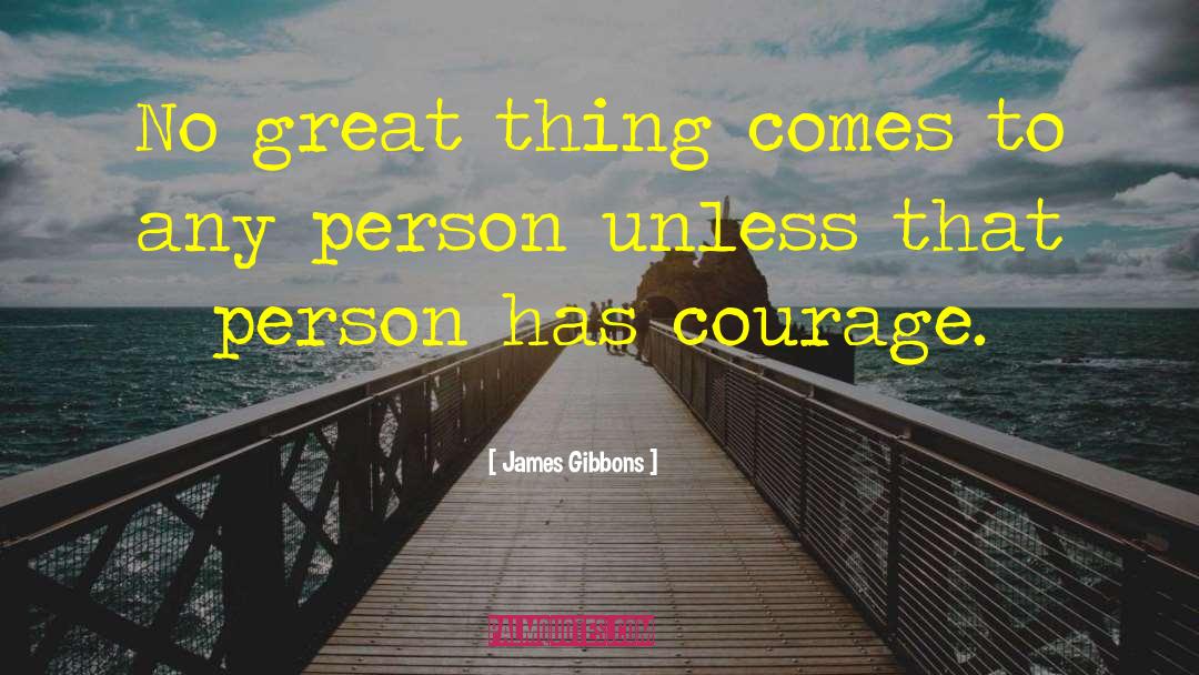 Great Treading quotes by James Gibbons