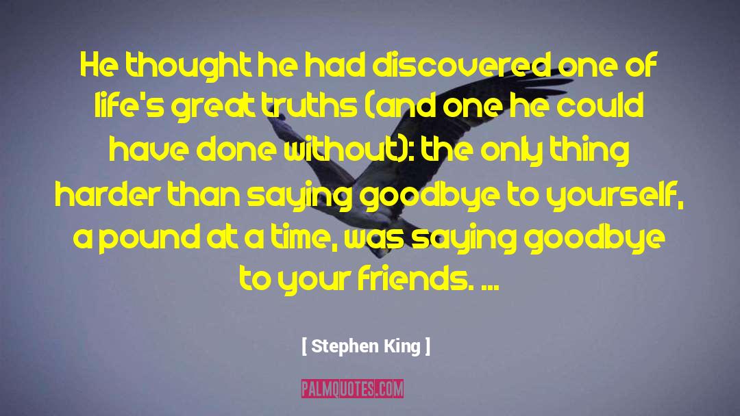Great Treading quotes by Stephen King